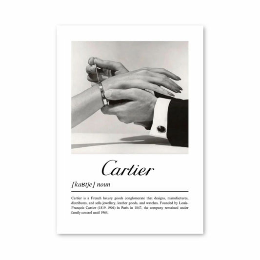 Póster Diario Cartier