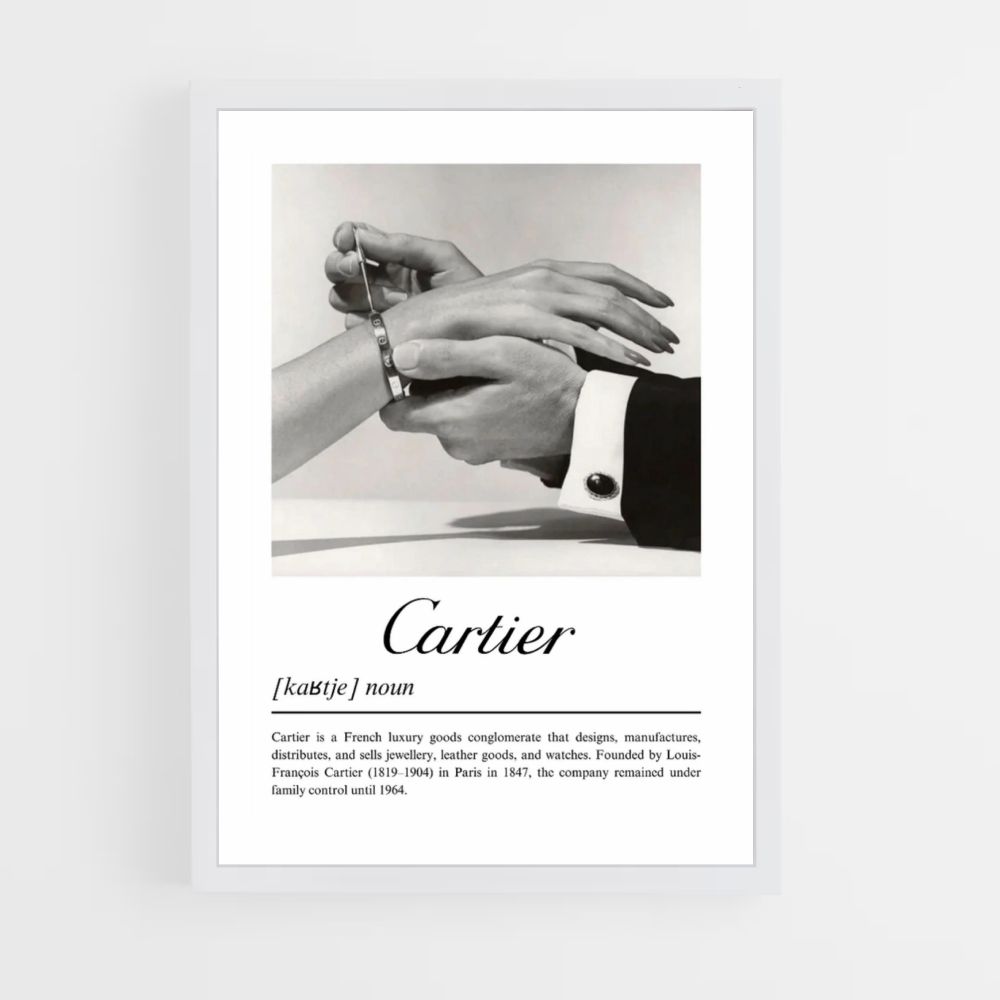 Póster Diario Cartier