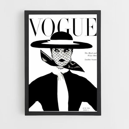 Cartel del periódico Vogue