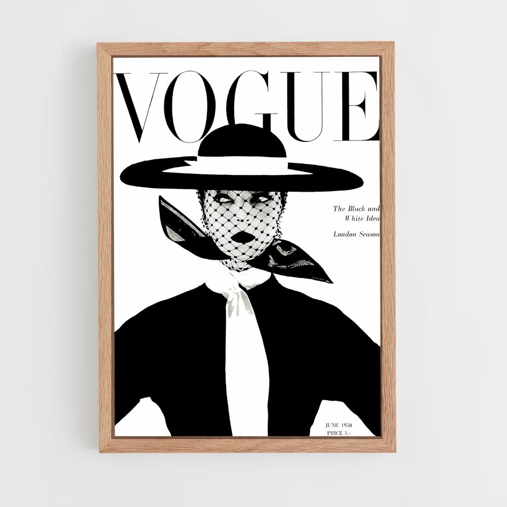 Cartel del periódico Vogue