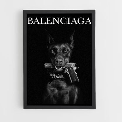 Póster Pistola Balenciaga