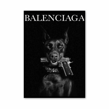 Póster Pistola Balenciaga