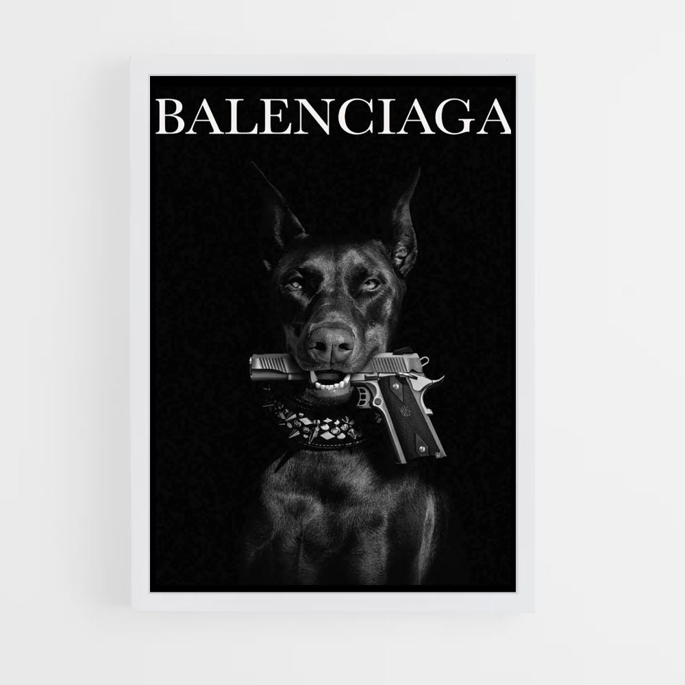 Póster Pistola Balenciaga