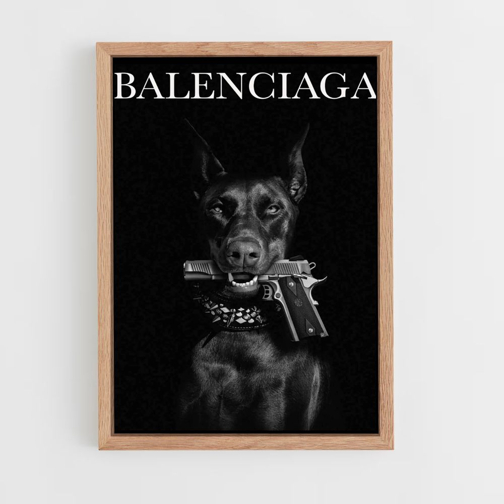 Póster Pistola Balenciaga