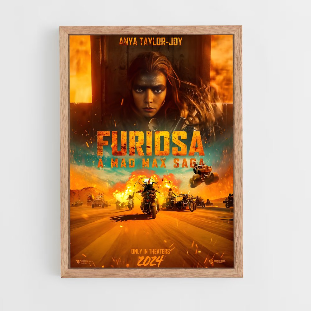 mad-max-16 cadre Bois clair