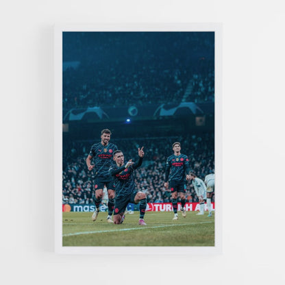 Póster Manchester City Fútbol