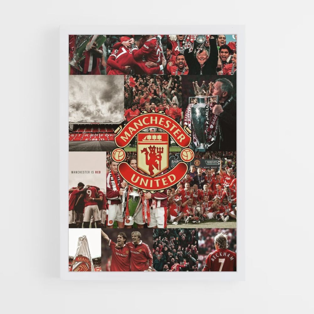 Póster Foto del Manchester United