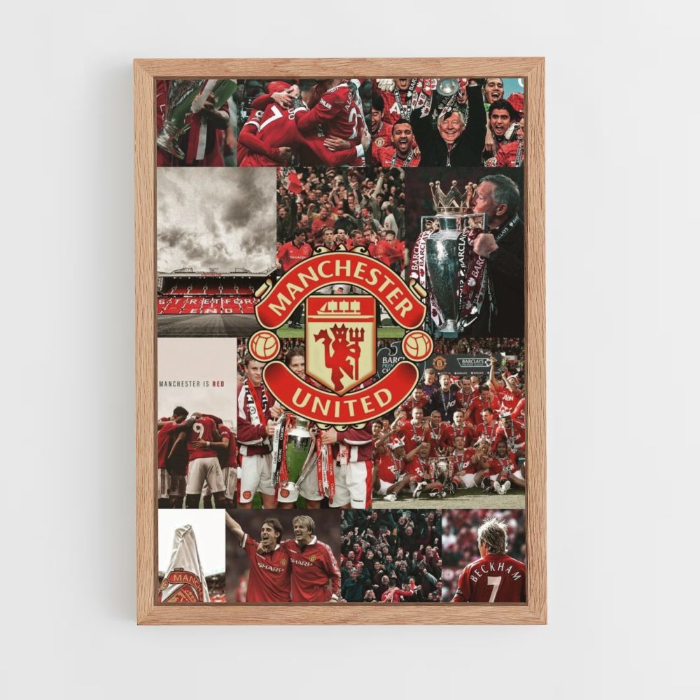 Póster Foto del Manchester United