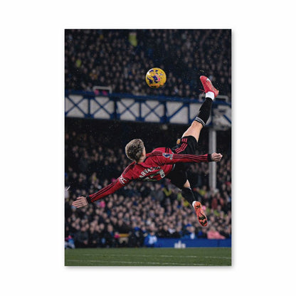 Póster Balón del Manchester United