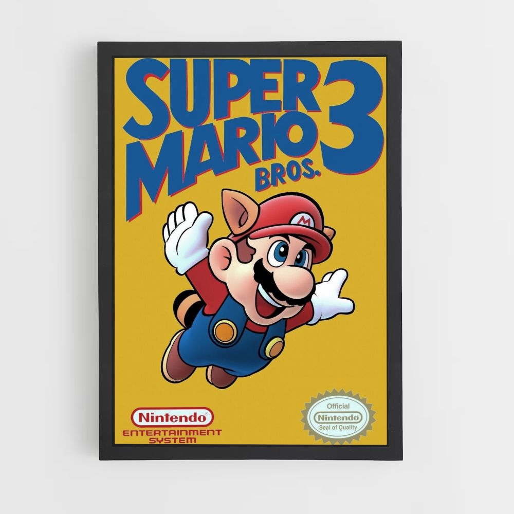 Póster Super Mario Bros 3