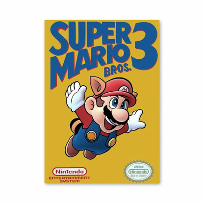 Póster Super Mario Bros 3