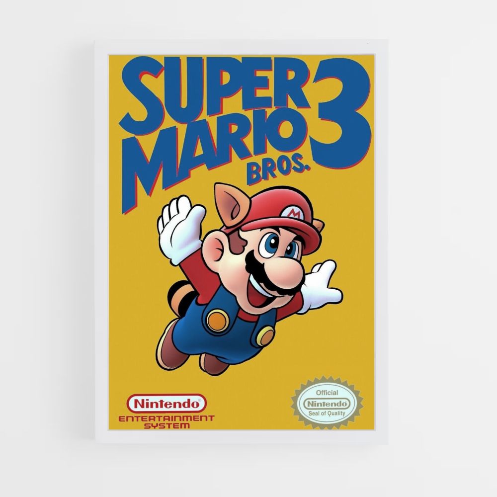 Póster Super Mario Bros 3