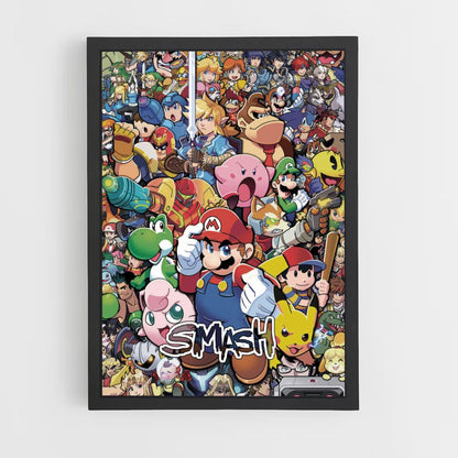 Póster Súper Smash