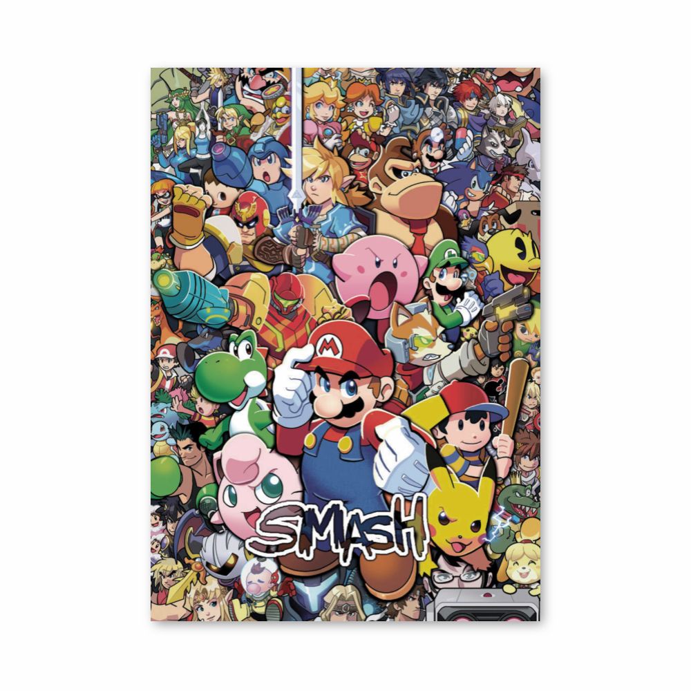 Póster Súper Smash