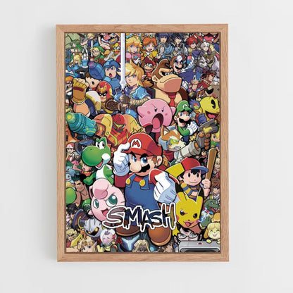 Póster Súper Smash