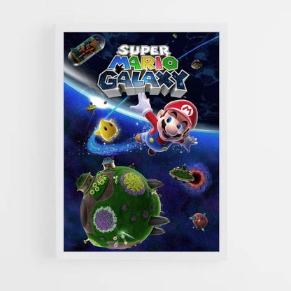 Póster Super Mario Galaxia