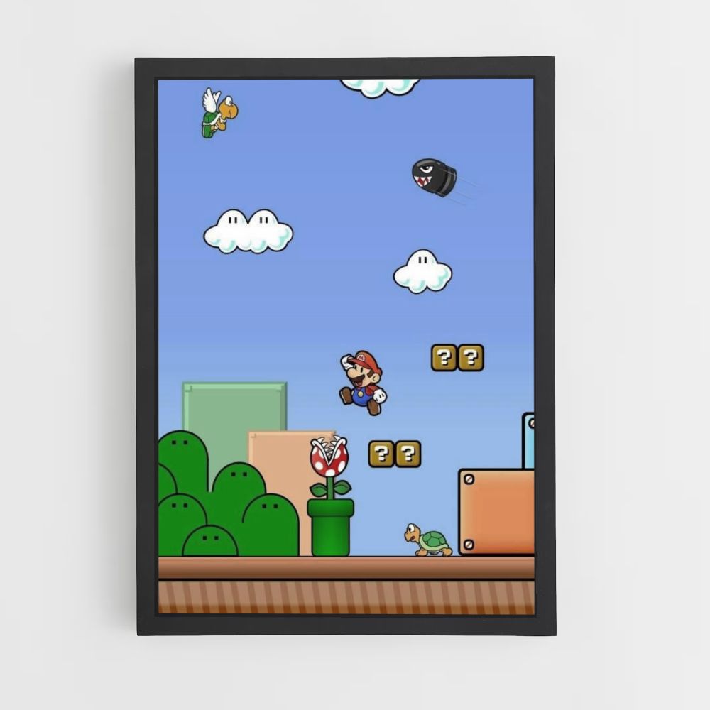 Póster Mario Bros.