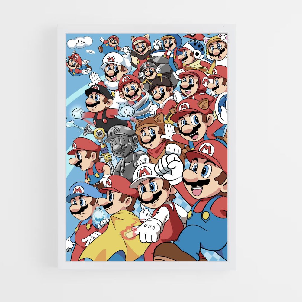 Póster Mario Fanart