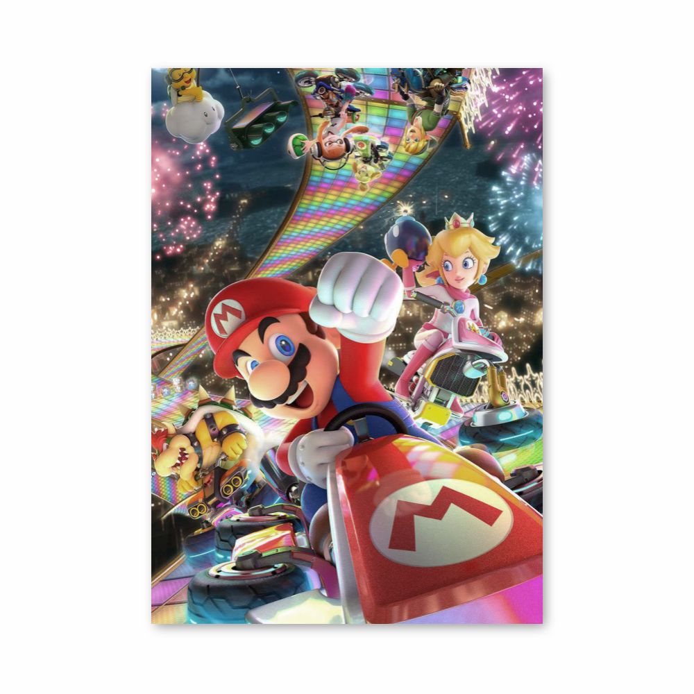 Póster Mario Kart