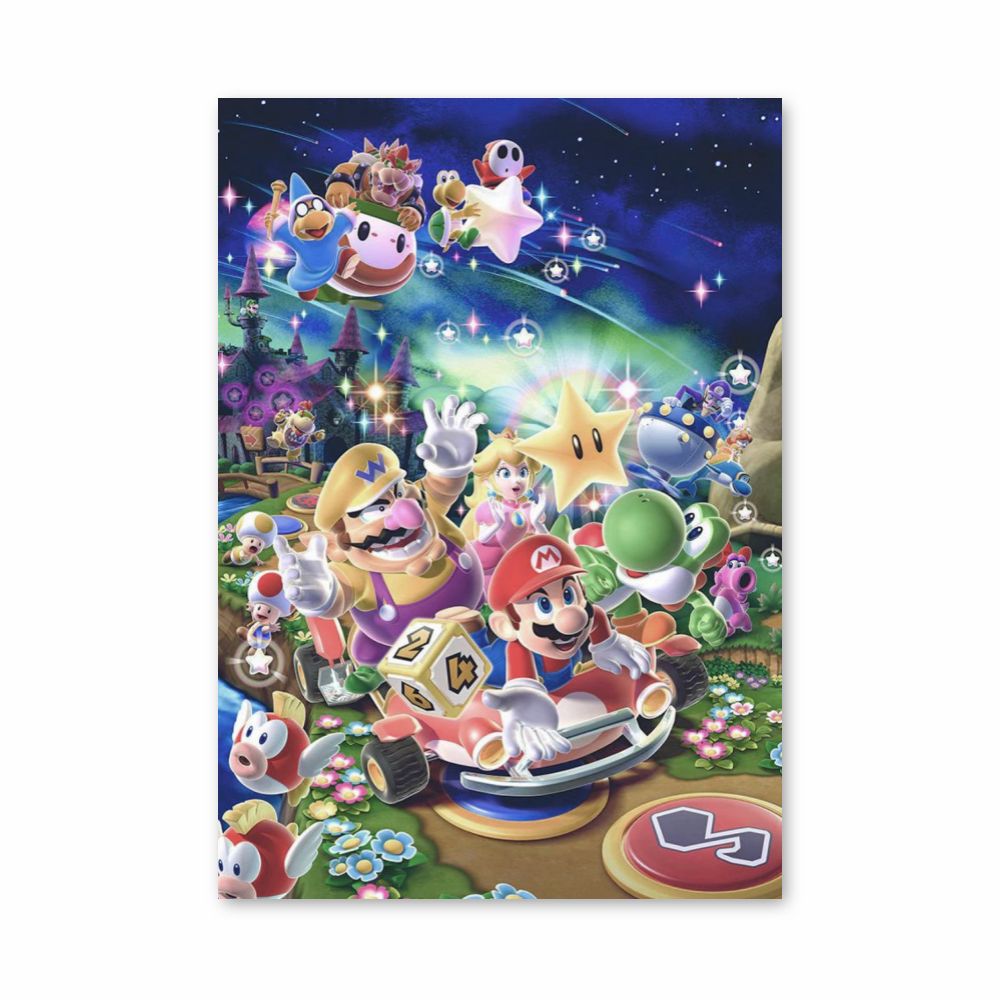 Póster Fiesta Mario