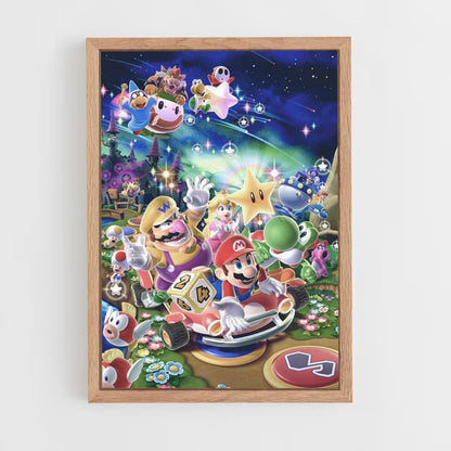 Póster Fiesta Mario