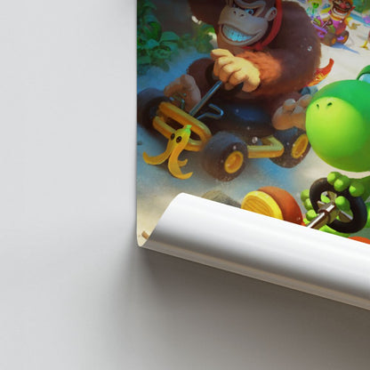 Póster Mario Kart Yoshi