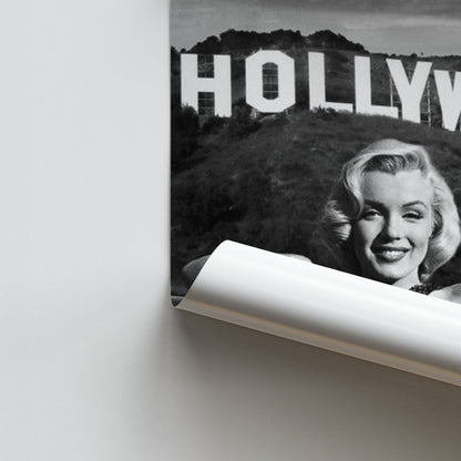 Póster Marylin Monroe Hollywood