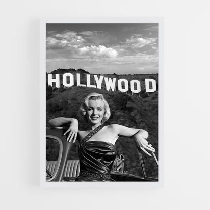 Póster Marylin Monroe Hollywood