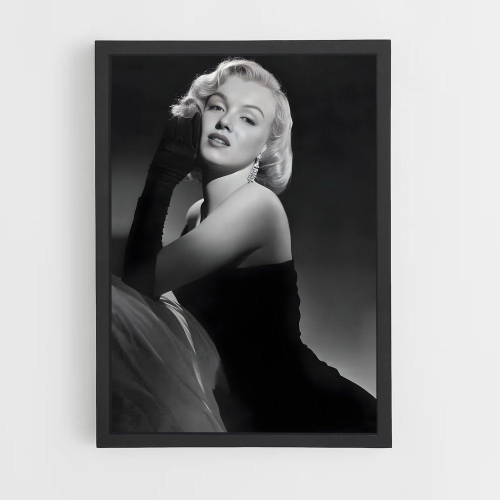 marylin-monroe-4 cadre Noir