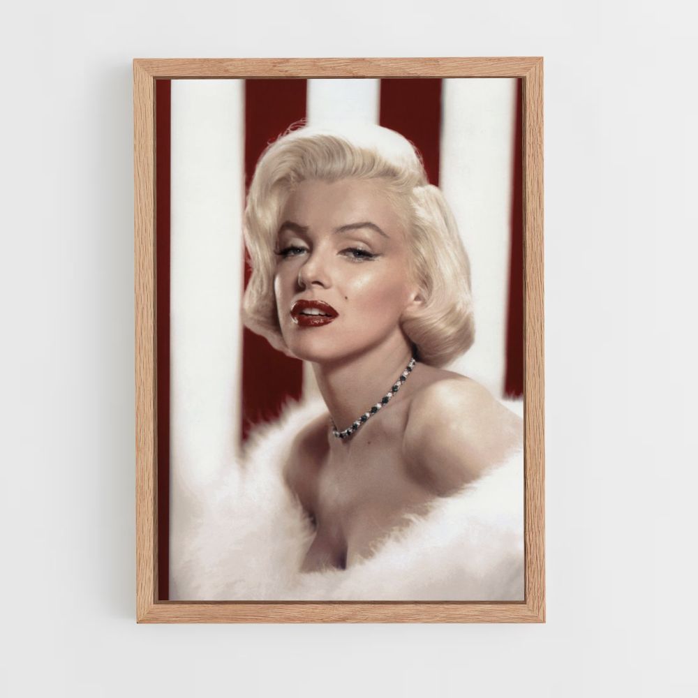 Póster Bandera de Marylin