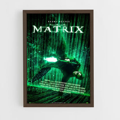 matrix-11 cadre Bois foncé