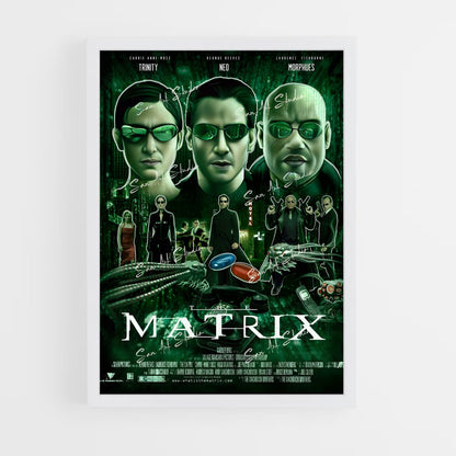 matrix-4 cadre Blanc
