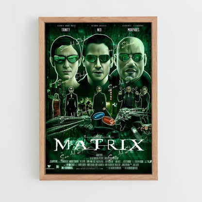 matrix-4 cadre Bois clair