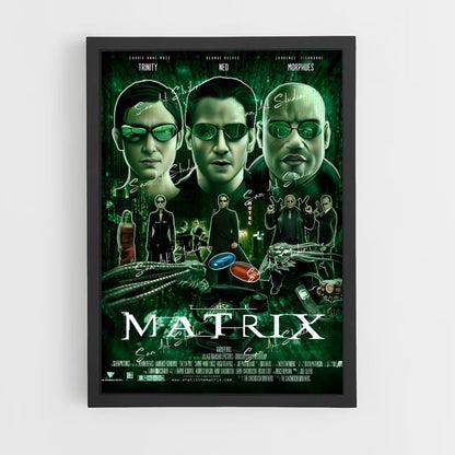 matrix-4 cadre Noir