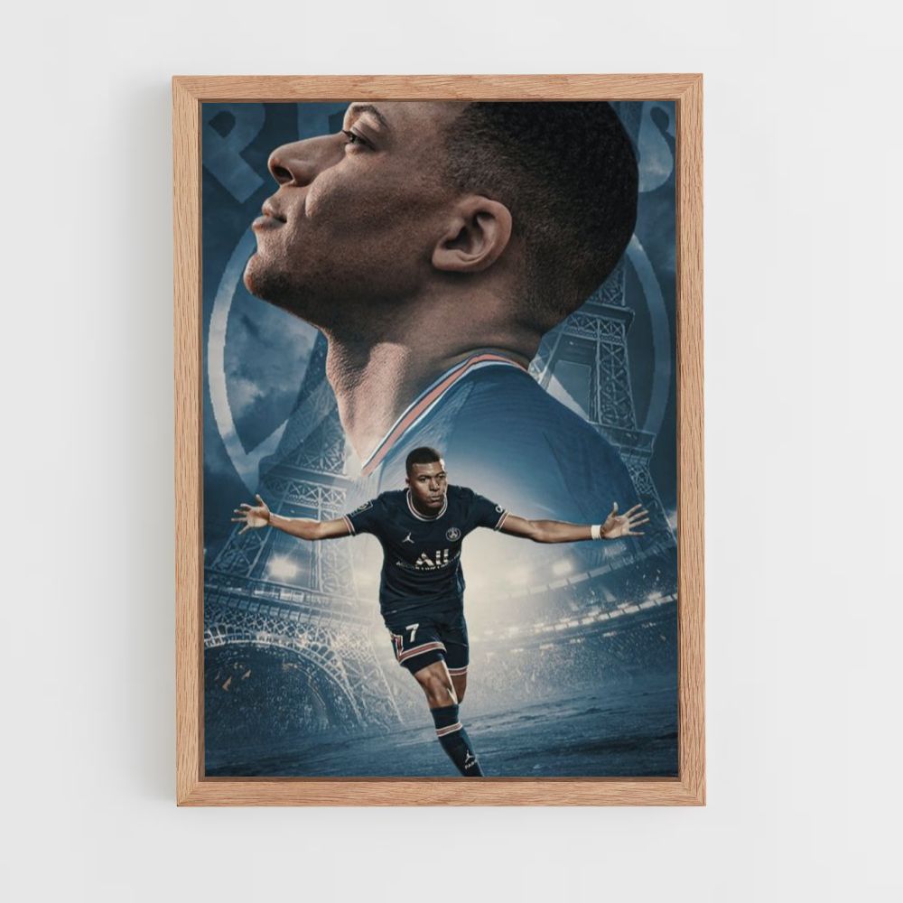 Cartel Mbappé PSG