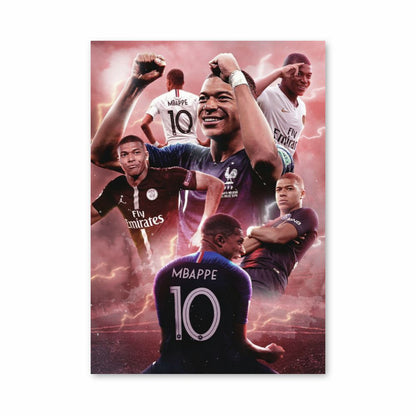 Póster Mbappé Collage