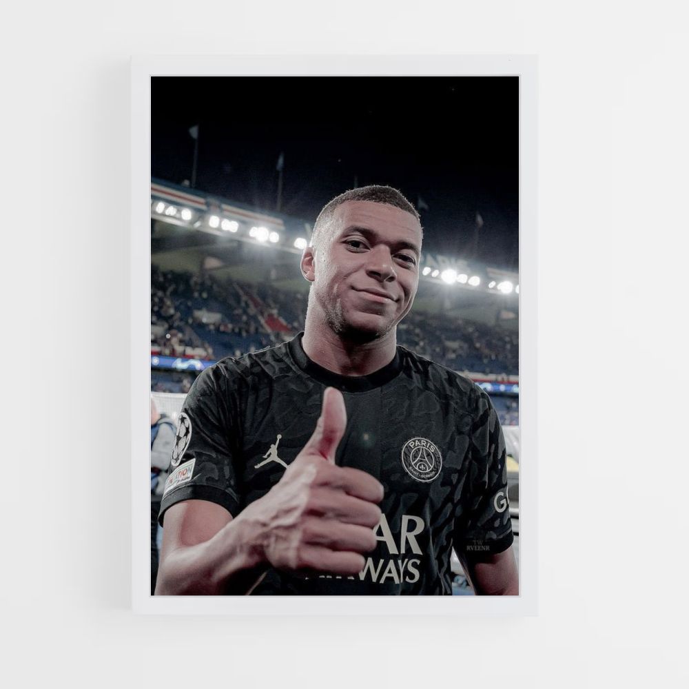 Póster Mbappé Pulgar