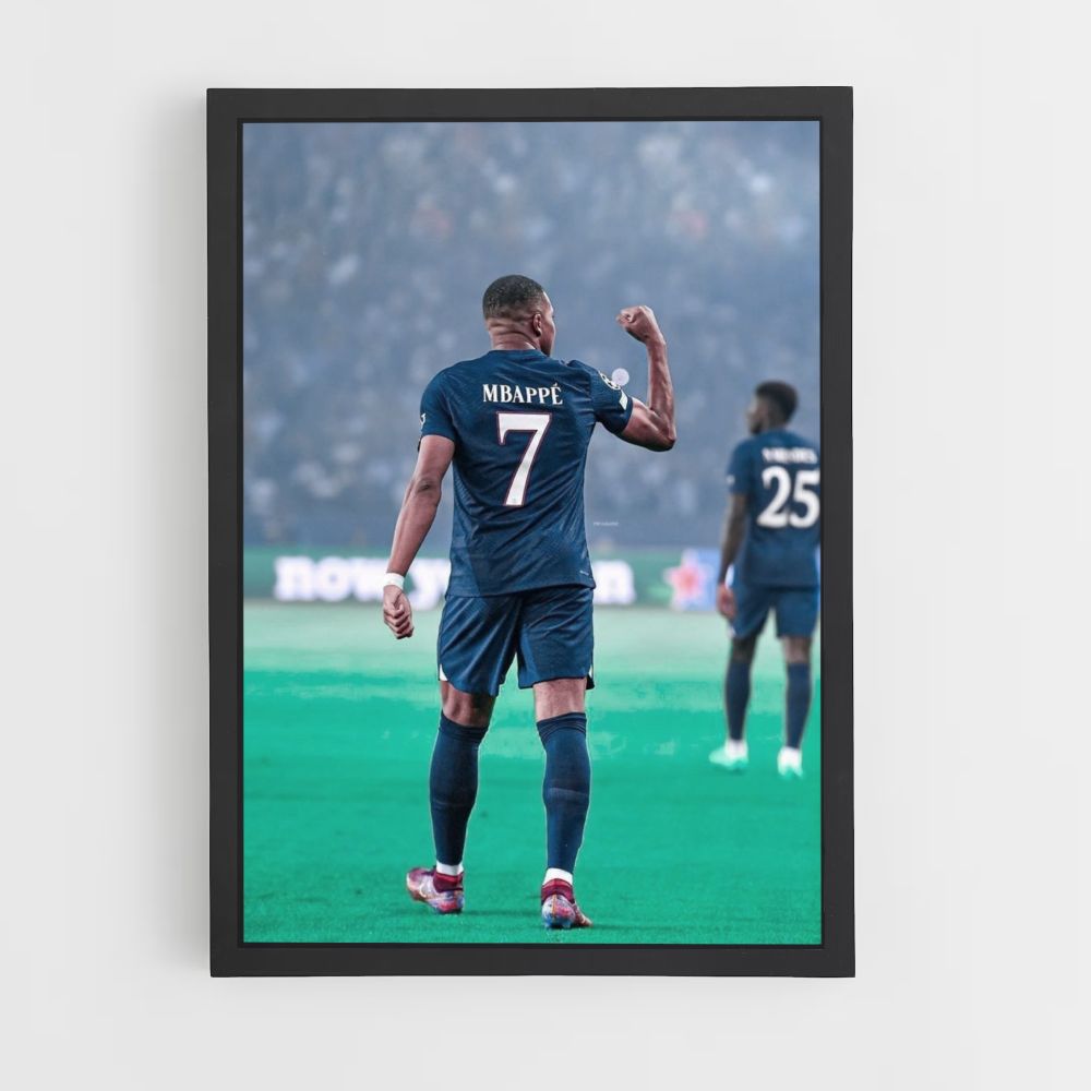 Póster Gol de Mbappé