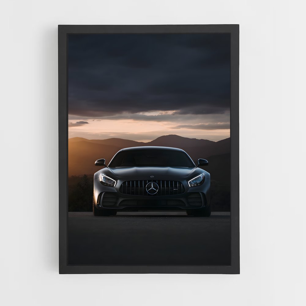 mercedes-4 cadre Noir