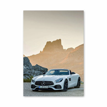 Póster Mercedes AMG GT Coupé