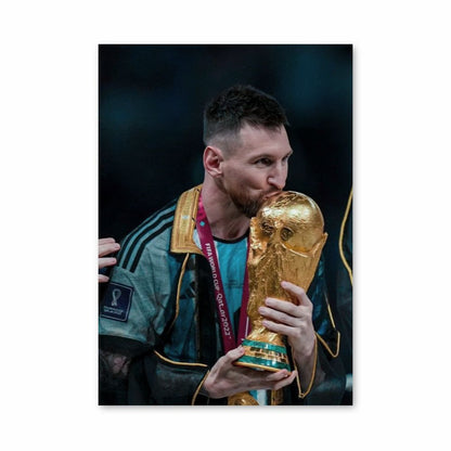 Póster Lionel Messi Balón de Oro