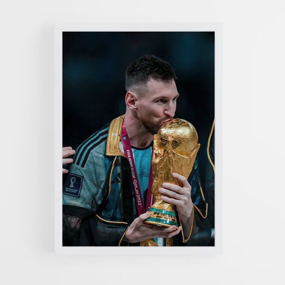 Póster Lionel Messi Balón de Oro