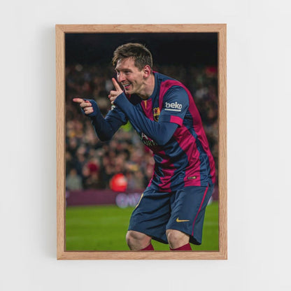 Cartel Messi Barça