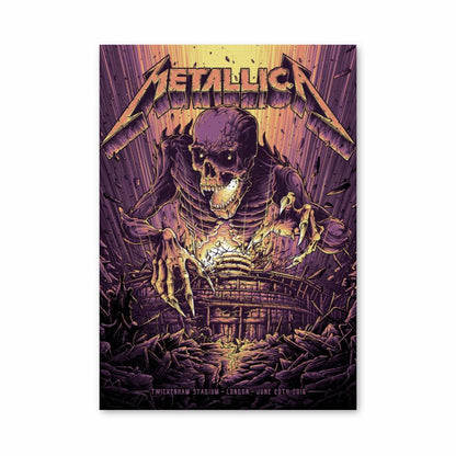 Cartel Metallica Londres