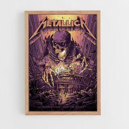 Cartel Metallica Londres