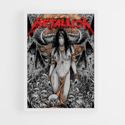 Póster Metallica Demonio