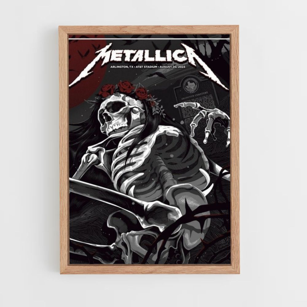 Cartel Metallica Arlington