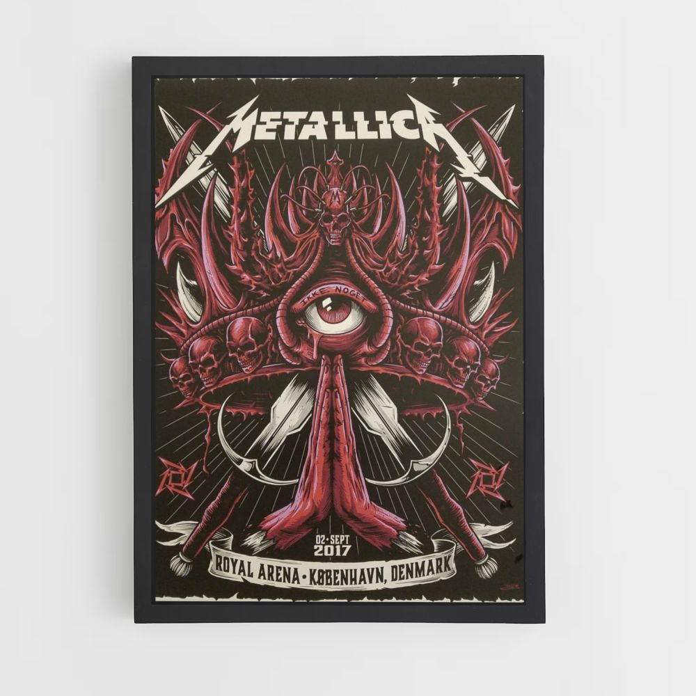 Cartel Metallica Royal Arena