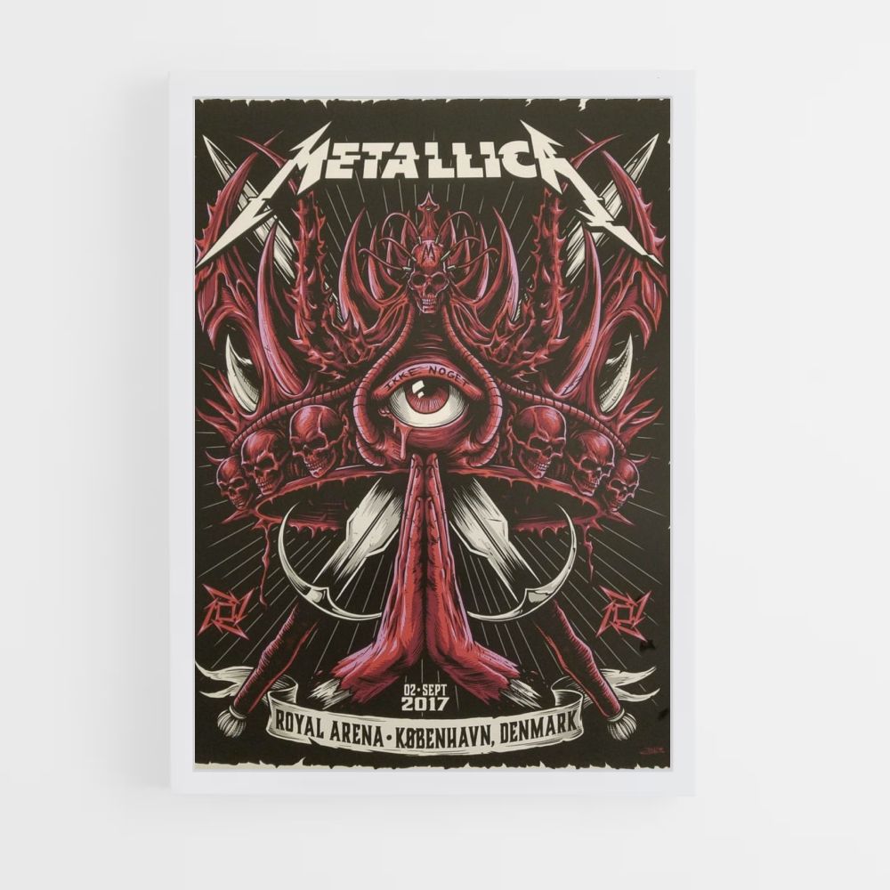 Cartel Metallica Royal Arena