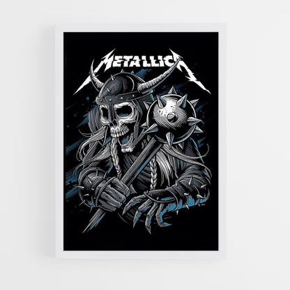 Póster Metallica Vikingo